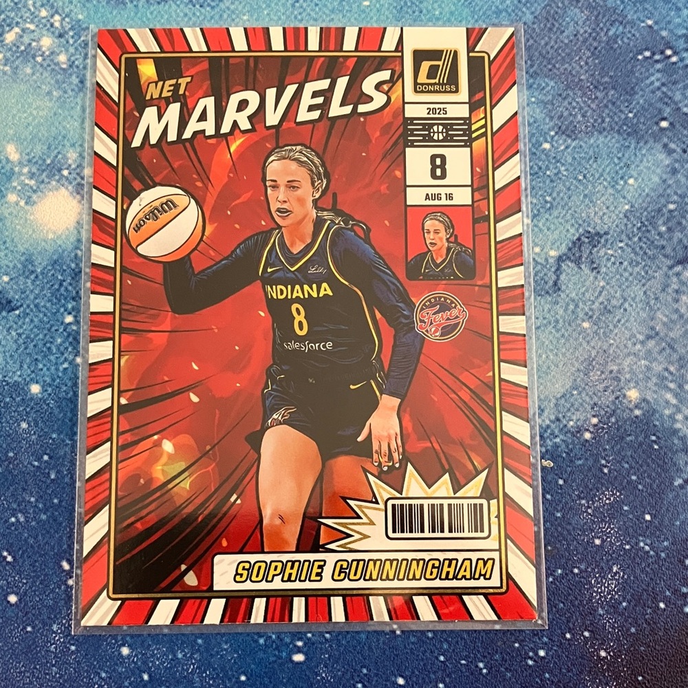 Sophie Cunningham Net Marvels Basketball Card - Indiana Fever WNBA
